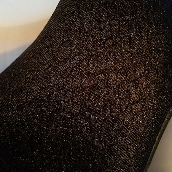 Velvet Snakeskin Boots - Picture 4 of 10
